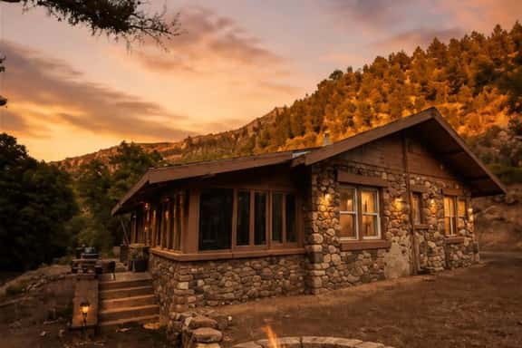 Secluded Historic Canyon Cabin on Private 400 Acres - Image 1